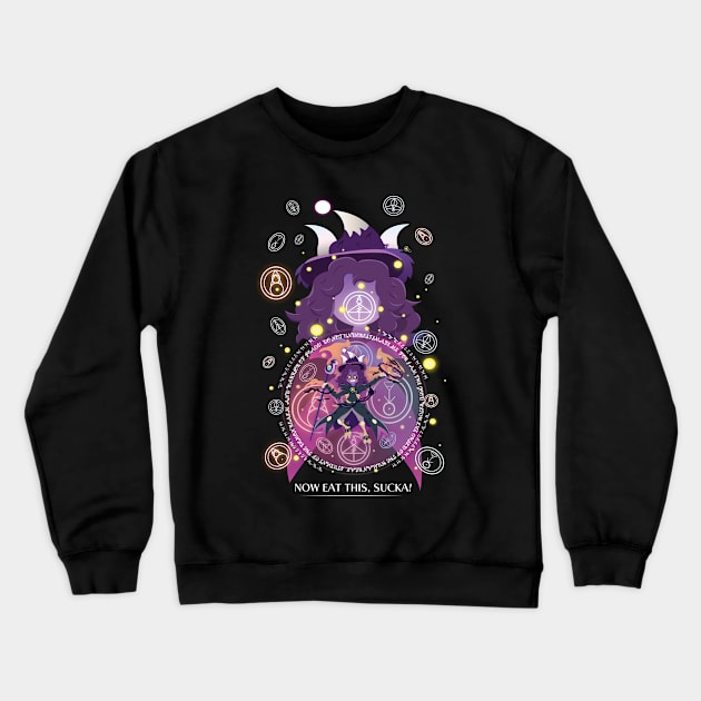 The Titan Witch Crewneck Sweatshirt by SwensonaDesigns